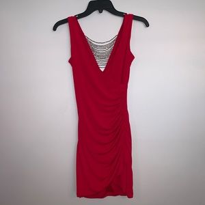 BCX XS Red Bodycon Dress